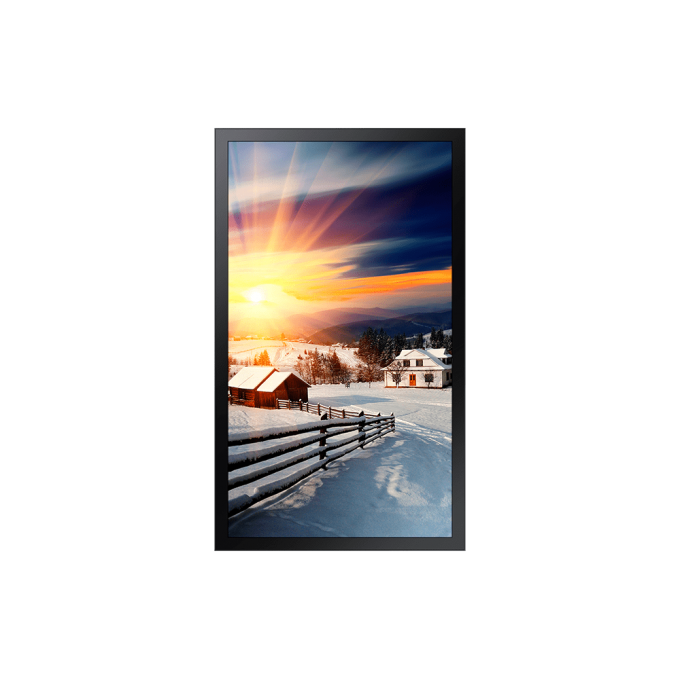 Уличный дисплей 85", 24/7, UHD, 3000 нит, MagicInfo/SSSP, HDBaseT-ресивер, IP56, темп. -30/+50, защитное стекло,Tizen 4.0 SAMSUNG OH85N-S